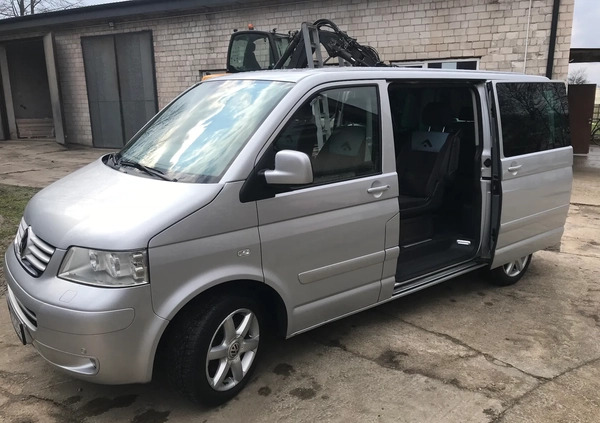 Volkswagen Multivan cena 59800 przebieg: 196222, rok produkcji 2007 z Cybinka małe 254